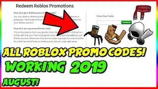 ALL WORKING ROBLOX PROMO CODES [AUGUST 2019]
