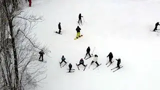Skiing at Horseshoe Valley, 2025