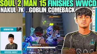 GOBLIN & NAKUL 2 Man Impossible Comeback Chicken Dinner 🥵 Nakul & Goblin on Fire🔥SouL Op Performance