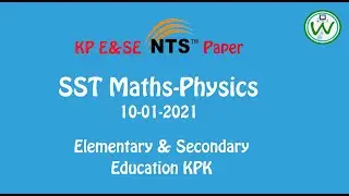 SST maths physics nts paper 2021