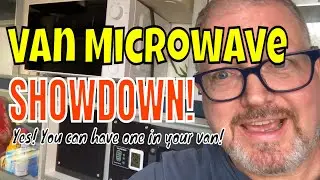 Microwave for Van Life on a Budget - IKEA vs. Commercial Chef