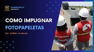 COMO IMPUGNAR UNA FOTOPAPELETA 2024 PERU