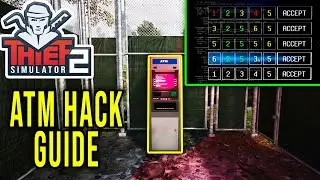 HOW TO HACK AN ATM - WHAT ARE THE CORRECT NUMBERS - Thief Simulator 2