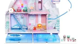 Дом Lol Suprise зимнее шале 1 серия. LOL Surprise Chalet Winter Disco