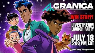 WIN STUFF!! Laguna Studios Live: Granica! Part of Backerkit's Comictopia!