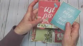 Design Team Project Simple Stories Vintage Botanicals Box & Album