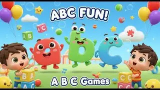 ABC Learning for Kids 👶 | Fun Alphabet Game | Preschool Learning Video