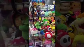 Satisfying Super Mario Claw Machine Wins 😧 #shorts #clawmachine #arcade #satisfying #supermario