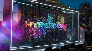 Meet the World&rsquo;s First 3D Holographic Experience Truck l HYPERVSN