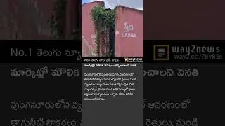 మార్కెట్లో మౌలిక వసతులు కల్పించాలని వినతి | Chittoor | Andhra Pradesh | Way2news Telugu