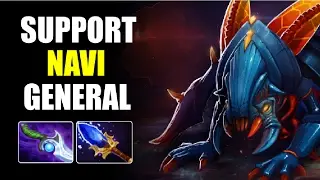 Support Weaver with Aghanim Scepter and Diffusal Blade by Genaral 7 02 - Epic Gameplay | Dota 2