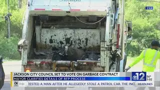 Jackson City Council to vote on garbage contract