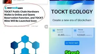 TOCKT NEW ERA OF FUTURE BLOCKCHAIN AND ECOLOGY💥🚀//MINE TOCKT OWN BLOCKCHAIN🤑🤭 NTUCIKWE NAYA MAHIRWE