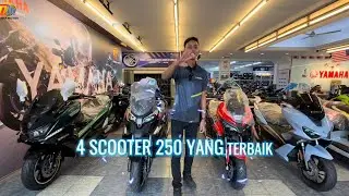 4 Scooter Wmotor 250cc yang terbaik | RT3s N1 vs RT2 vs XDV 250i vs ES250i 🔥