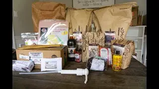 Azure Standard Bulk Food Haul - December 2021