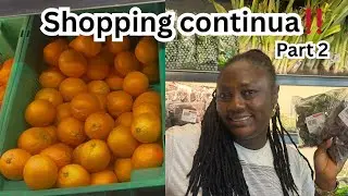 Grocery Shopping for an Upcoming Gig in Lagos 🇳🇬 | Final Items & Haul (Part 2)