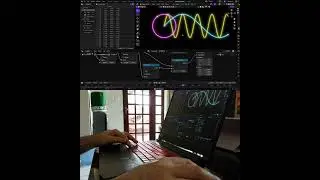 Frequ&ecirc;ncia - Blender GeoNodes Timelapse