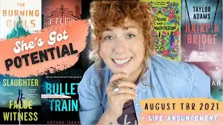 AUGUST TBR 2021. Things I Might Possibly Read in August&hellip;Mostly Thriller Books.
