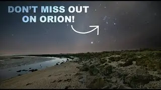 Capture the Orion Molecular Cloud Complex in the Night Sky! #Shorts