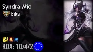 Syndra Mid vs Anivia - Eika - EUW Challenger Path 6.5