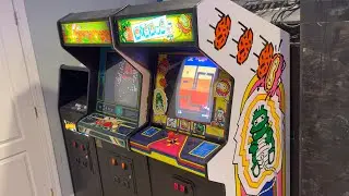 Riding out the Winter Storm with Atari Dig Dug ❄️ $300 arcade repair & gameplay 🕹️ G07 monitor fix