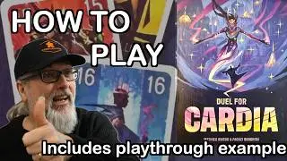 Как играть в Duel for Cardia | Настольная игра от Фаузи Бугиды и Матье Риверо | Hans im Gl&uuml;ck