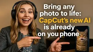Bring any photo to life: CapCut&rsquo;s new AI is already on your phone!