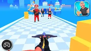 Hit Master 3D - Gameplay Walkthrough Part 6 - Shooting Game Levels 16-18 (iOS, Android)