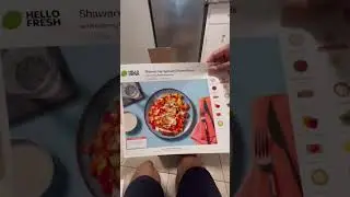 Received the first Hello Fresh box 📦 Part 01 #hellofresh #canada