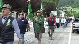 PONTEBBA 7° RADUNO ARTIGLIERI E ALPINI  2 SETTEMBRE 2018