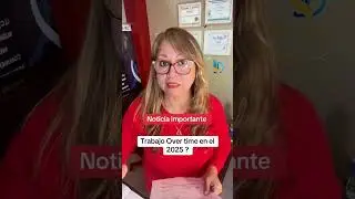 💵🗽 ⚠️ Si usted hizo horas extra (Overtime), PRESTE ATENCI&Oacute;N.  #familia #finanzas #espa&ntilde;ol  #taxes