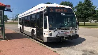 NFTA Metrobus Full Route 26 (NIAGARA STREET) Bus #1720