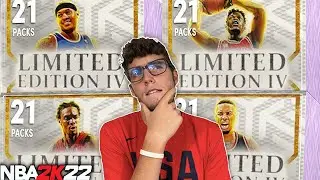 WHICH LIMITED EDITION 4 PACKS SHOULD YOU BUY IN NBA 2K22 MyTEAM?