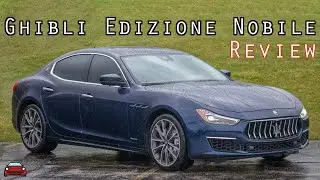 2019 Maserati Ghibli Gran Lusso SQ4 Edizione Nobile Review - A 1-Of-50 Luxury Sedan!