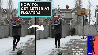 How To: Get BETTER at your FLOATER! | FLOATER DRILLS! | Backyard Basketball Court