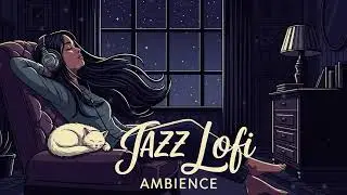 Midnight Whispers & Mellow Beats 🌙 soft music for sleeping and relaxation ☁️ Soulful Lo-Fi Jazz