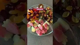 Filling Platter With Vegan Sweets | No Talking #asmr #shorts