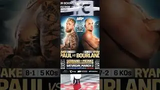 Jake Paul vs Ryan Borland! | #jakepaul #loganpaul #mma #ufc #boxing #podcast #podcastclips #pfl #fyp