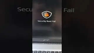 How do I disable ACER security boot failure? How do I boot from a flash drive?