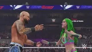 Karl Anderson & Lorna Dane vs Shane McMahon & Selina Kyle
