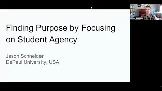 Jason Schneider: Finding purpose by focusing on student agency