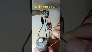 Merakit pengatur kecepatan dinamo Dc 3v - 12v.#tutorial #diy #dinamo