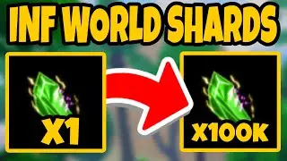 HOW TO GET 10,000 WORLD SHARDS PER TIME TRIAL... (Anime Fighters Simulator)