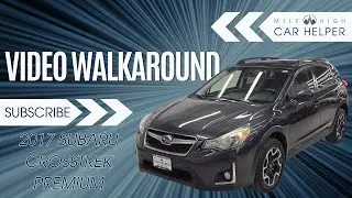 Stcok#7355, 2017 Subaru Crosstrek Premium