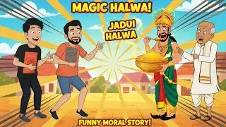 Jadui Halwa Khate Hi Kya Hua? 😱 | Lallu Seth Ki Funny Kahani | Hindi Moral Stories