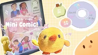Guide to creating Mini comics|🫧💿| 2000s inspo 