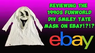 Обзор маски Funworld Div Fantastic Faces Smiley Tate 1990-х годов!!