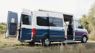 Arwinger Campervan Leif Nielsen auf der HybridWorkTour