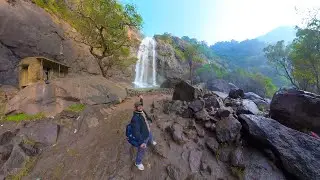 கொல்லிமலை ஆகாய கங்கை: Mornings Immersive Waterfall Soundscape #kollimalai #agayagangai #falls #short
