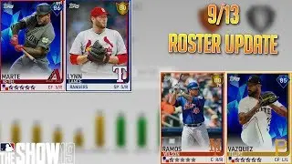 9/13 Roster Update|Ketel Marte & Felipe Vazquez Go Diamond|Diamond Dynasty MLB The Show 19|